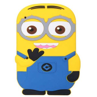 3D iPad Mini 1/2/3 Minion Silicone Cover (Baby Blue)