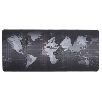 Mousepad XXL with World Map / Gamer Pad - 80 x 30 cm