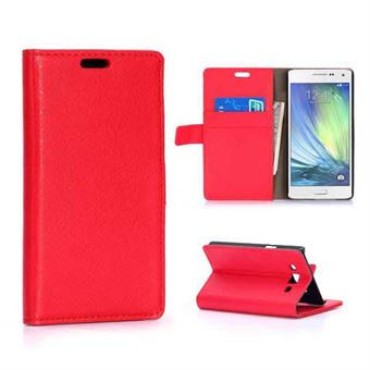 Simple A5 Wallet Case - red