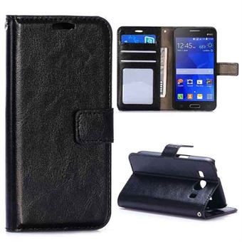 Simple Ace 4 Leather Case - Black