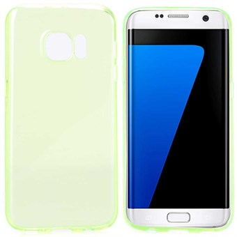 Soft Silicone Cover Galaxy S7 Edge Cover (Green)