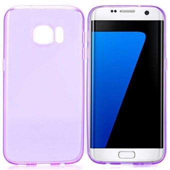 Soft Silicone Cover Galaxy S7 (Purple)