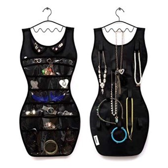 Jewelry Storage • Dress on the hanger - Black