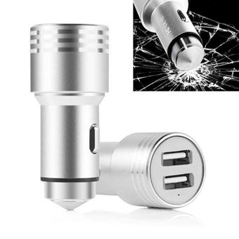 Power charger for the car Dual 2.0 USB port for Smartphone and Tablet