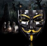 V for Vendetta Mask Black - (Special Edition)