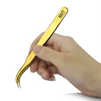 Curved Tweezers Picker