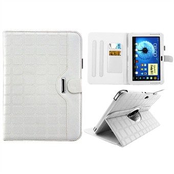360 Rotating Fashionable Case for Note 10.1 (White)