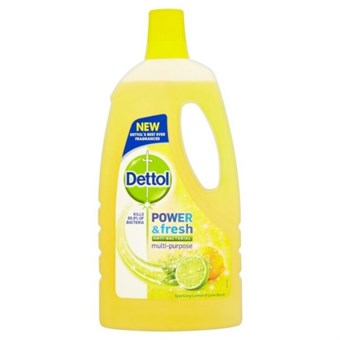 Dettol Complete Clean Anti-Bacterial Spray & Wipe Floor Cleaner - Green Apple Fragrance - 1 l