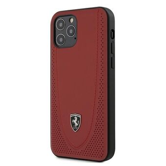 Ferrari FEOGOHCP12MRE iPhone 12/12 Pro 6.1 "red / red hardcase Off Track Perforated