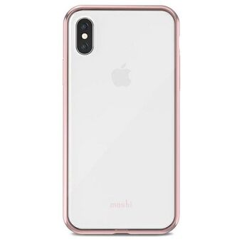 Moshi Vitros cover iPhone X / Xs pink transparent / Orchid pink 31833