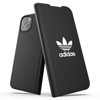 Adidas OR Booklet Case BASIC iPhone 13 6.1" black/black white 47086