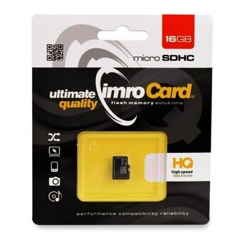 16GB Imro microSD memory card without adapter