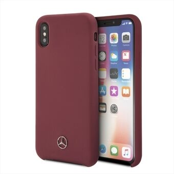 Mercedes MEHCPXSILRE iPhone X/ Xs hard case red/red
