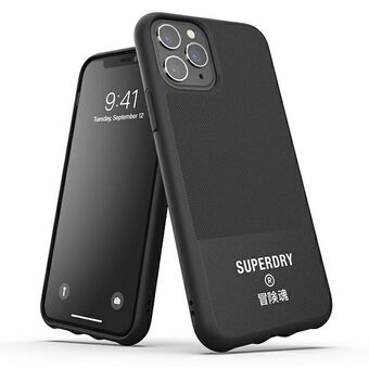 SuperDry Molded Canvas iPhone 11 Pro Ma x Cover black / black 41550
