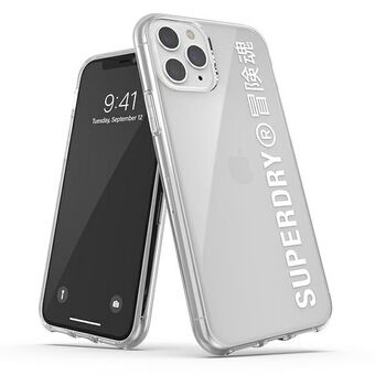 SuperDry Snap iPhone 11 Pro Max Clear Case white / white 41580
