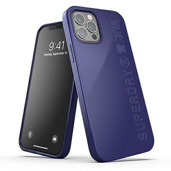 SuperDry Snap iPhone 12/12 Pro compostable in navy blue / navy blue 42627
