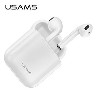 USAMS Bluetooth 5.0 Headphones TWS LU Series Wireless White / White BHULU01 (US-LU001)