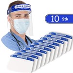 Protective shield Face visor - Complete Face protection - 5 pcs