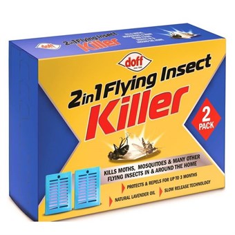 Double Sided Flypaper / Insect Paper - Adhesive Fly Catcher - 4 Pcs.