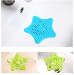 Silicone food blocker for drain - White