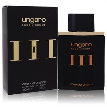 Ungaro Iii by Ungaro - Eau De Toilette Spray (New Packaging) 100 ml - for men