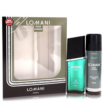 Lomani by Lomani - Gift Set -- 3.4 oz Eau De Toilette Spray + 6.7 oz Deodorant Spray - for men