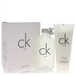 Ck One by Calvin Klein - Gift Set -- 6.7 oz Eau De Toilette Spray + 6.7 oz Body Moisturizer - for men