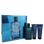 Cool Water by Davidoff - Gift Set -- 4.2 oz Eau De Toilette Spray + 2.5 oz After Shave Balm + 2.5 oz Shower Gel - for men