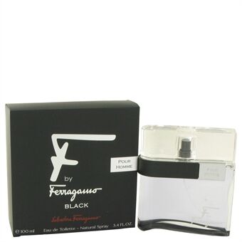 F Black by Salvatore Ferragamo - Eau De Toilette Spray 100 ml - for men