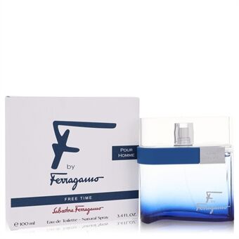F Free Time by Salvatore Ferragamo - Eau De Toilette Spray 100 ml - for men