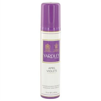 April Violets by Yardley London - Body Spray 77 ml - for women