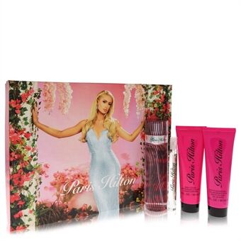 Paris Hilton by Paris Hilton - Gift Set -- 3.4 oz Eau De Parfum Spray + 3 oz Body Lotion + 3 oz Shower Gel + .34 oz  Mini EDP Spray - for women