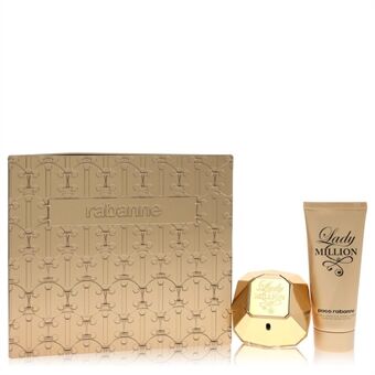 Lady Million by Paco Rabanne - Gift Set -- 2.7 oz Eau De Parfum Spray + 3.4 oz Body Lotion - for women