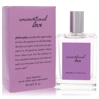 Unconditional Love by Philosophy - Eau De Toilette Spray 60 ml - for women