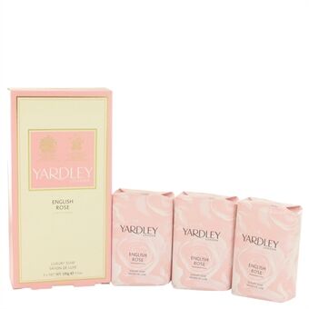 English Rose Yardley by Yardley London - 3 x 104 ml  Luxury Soap 104 ml - for women