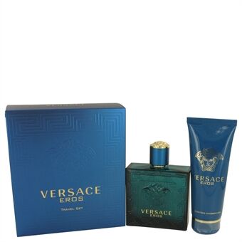 Versace Eros by Versace - Gift Set -- 3.4 oz Eau De Toilette Spray + 3.4 oz Shower Gel - for men