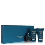Versace Eros by Versace - Gift Set -- .17 oz Mini EDT + .8 oz Shower Gel + .8 oz After Shave Balm - for men