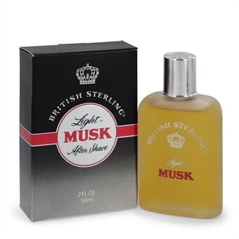 British Sterling Light Musk by Dana - After Shave 60 ml - for men
