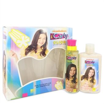 iCarly Click by Marmol & Son - Gift Set -- 3.4 oz Eau De Toilette Spray + 8 oz Body Lotion - for women