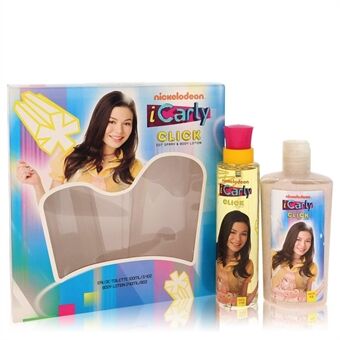 iCarly Click by Marmol & Son - Gift Set -- 3.4 oz Eau De Toilette Spray + 8 oz Body Lotion - for women