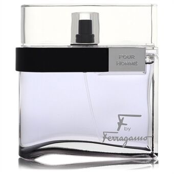 F Black by Salvatore Ferragamo - Eau De Toilette Spray (unboxed) 100 ml - for men