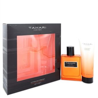 Tahari Citrus Fresh by Tahari - Gift Set -- 3.4 oz Eau De Toilette Spray + 3.4 oz Shower Gel - for men
