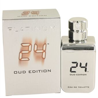 24 Platinum Oud Edition by ScentStory - Eau De Toilette Concentree Spray  + 0.8 oz {Pocket Spray (Unisex) 100 ml  100 ml  Eau De Toilette Concentree Spray  + 0.8 oz Pocket Spray (Unisex) - for men