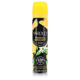 Yardley Freesia & Bergamot by Yardley London - Body Fragrance Spray 77 ml - for women