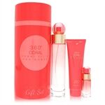 Perry Ellis 360 Coral by Perry Ellis - Gift Set -- 3.4 oz Eau de Parfum Spray + .25 oz Mini EDP Spray + 3 oz Shower Gel - for women
