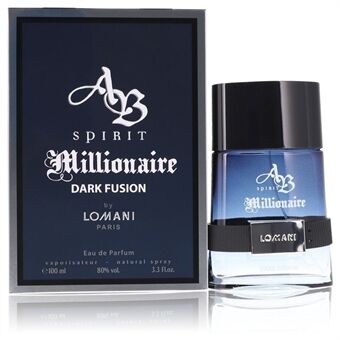 Spirit Millionaire Dark Fusion by Lomani - Eau De Parfum Spray 100 ml - for men