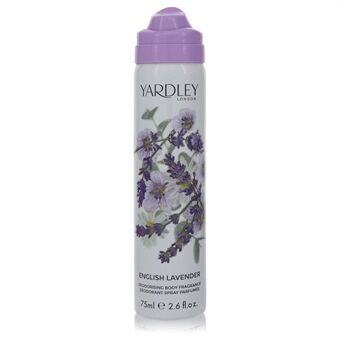 English Lavender by Yardley London - Refreshing Body Spray (Unisex Tester) 77 ml - for women