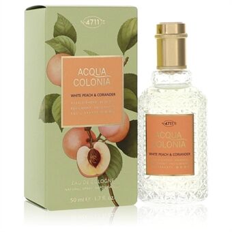 4711 Acqua Colonia White Peach & Coriander by 4711 - Eau De Cologne Spray (Unisex) 50 ml - for women