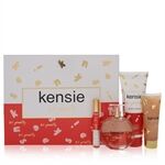 Kensie So Pretty by Kensie - Gift Set -- 3.4 oz Eau De Parfum Spray + .34 oz Mini EDP Spray + 2.5 oz Body Glow Oil + 6.8 oz Body Lotion - for women