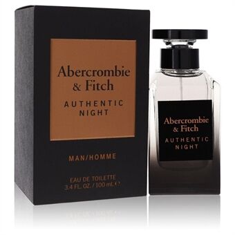 Abercrombie & Fitch Authentic Night by Abercrombie & Fitch - Eau De Toilette Spray 100 ml - for men